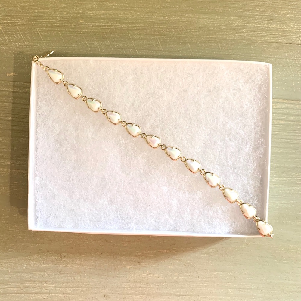 Kendra Scott White Susanna Bracelet